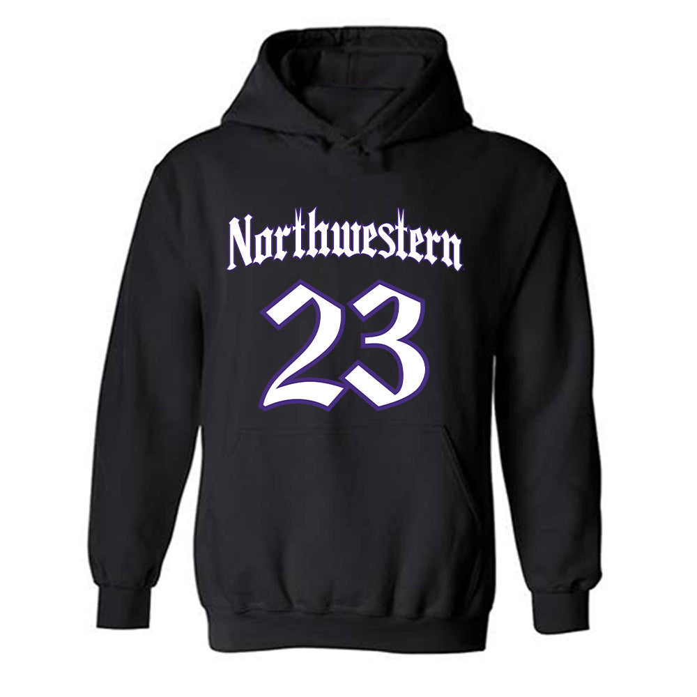 Northwestern - NCAA Women's Field Hockey : Maja Zivojnovic - Hooded Sweatshirt-0