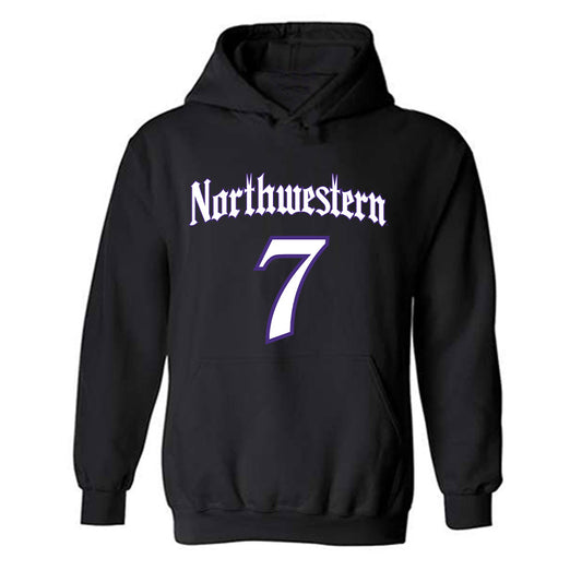 Northwestern - NCAA Women's Lacrosse : Lauren Archer - Hooded Sweatshirt