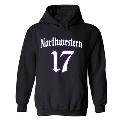 Northwestern - NCAA Women's Soccer : Presley Nevadomsky - Hooded Sweatshirt-0
