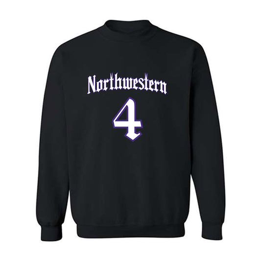 Northwestern - NCAA Football : Cam Porter - Crewneck Sweatshirt