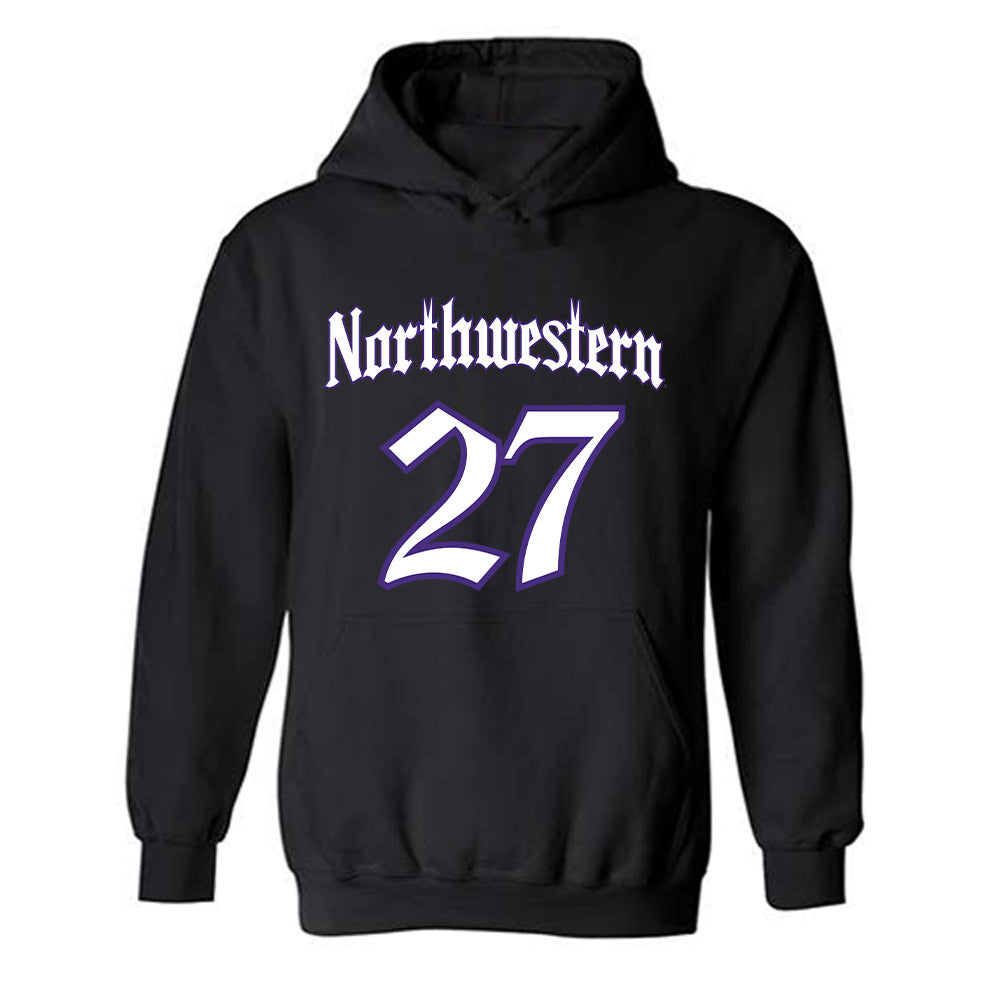 Northwestern - NCAA Football : Daniel Anderson - Hooded Sweatshirt-0