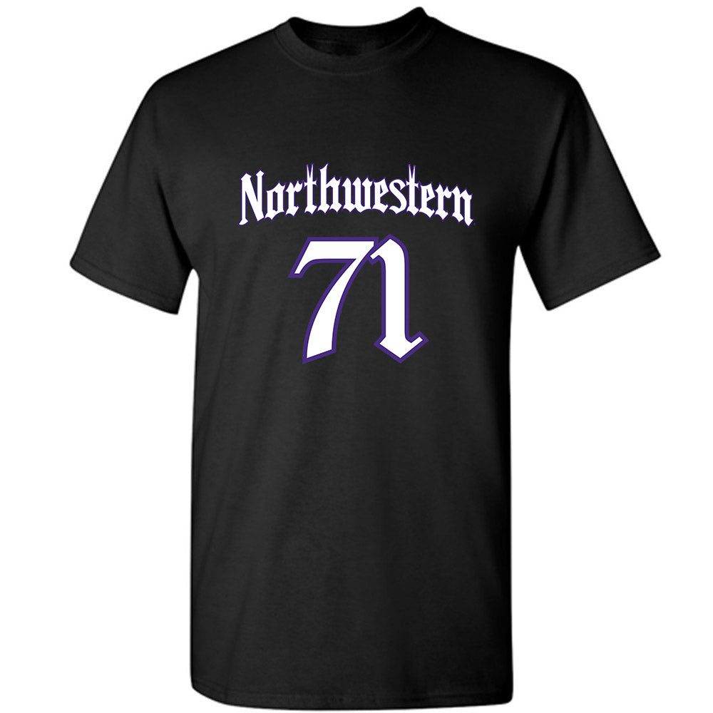 Northwestern - NCAA Football : Dennis Rahouski - T-Shirt-0