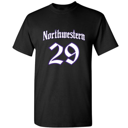 Northwestern - NCAA Football : JonJon Stevens Jr. - T-Shirt-0