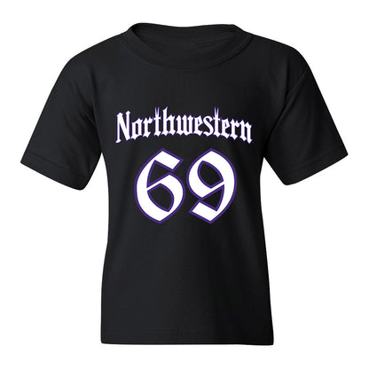 Northwestern - NCAA Football : Jack Bailey - Youth T-Shirt