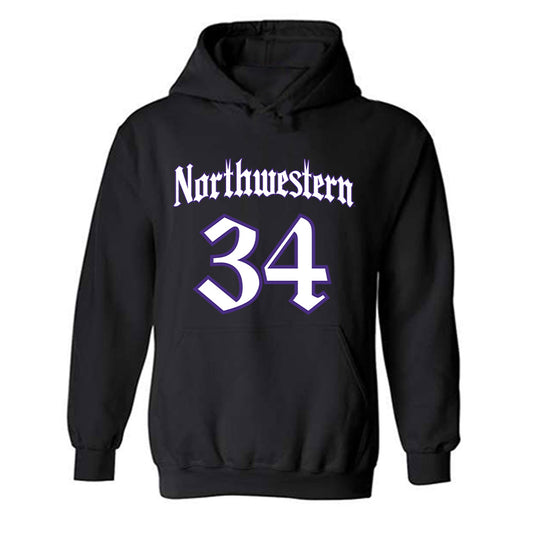 Northwestern - NCAA Softball : Signe Dohse - Hooded Sweatshirt-0