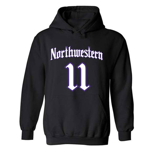 Northwestern - NCAA Softball : Riley Grudzielanek - Hooded Sweatshirt-0
