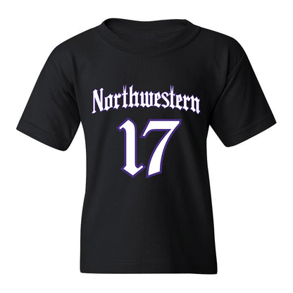 Northwestern - NCAA Women's Fencing : Natalie Shearer - Youth T-Shirt