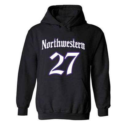 Northwestern - NCAA Women's Field Hockey : Nadia Nemeth - Hooded Sweatshirt-0