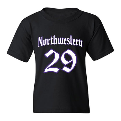 Northwestern - NCAA Football : JonJon Stevens Jr. - Youth T-Shirt-0