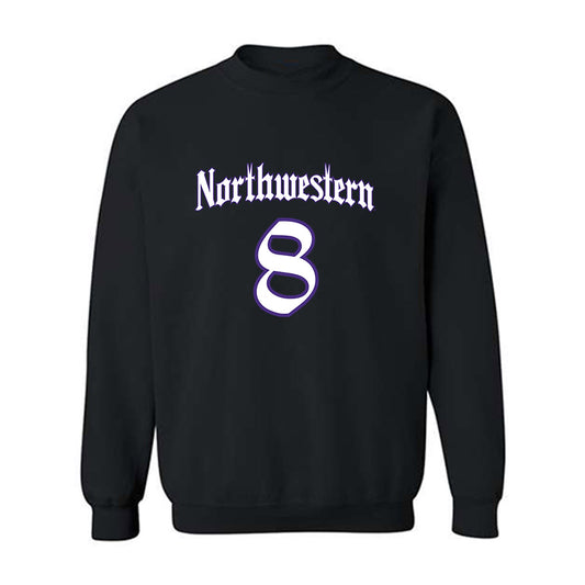 Northwestern - NCAA Women's Basketball : Kat Righeimer - Crewneck Sweatshirt