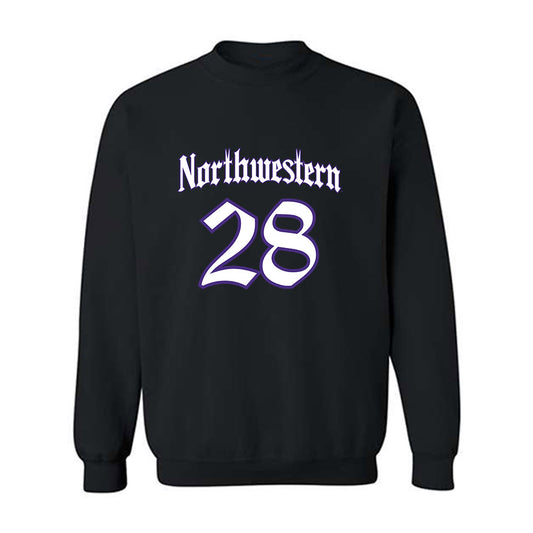 Northwestern - NCAA Baseball : Trent Liolios - Crewneck Sweatshirt