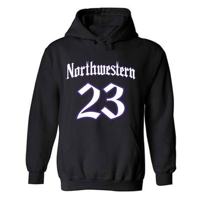 Northwestern - NCAA Women's Basketball : Tayla Thomas - Hooded Sweatshirt-0