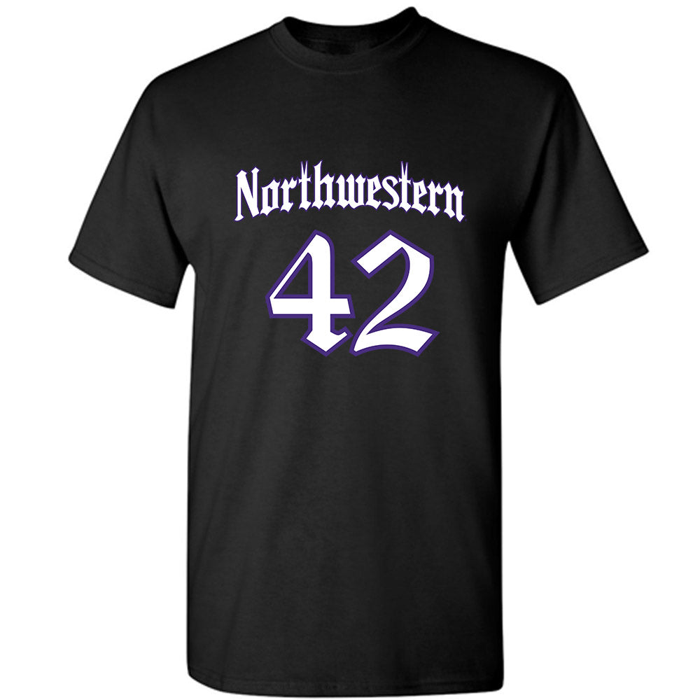 Northwestern - NCAA Women's Lacrosse : Hannah Rudolph - T-Shirt-0