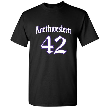 Northwestern - NCAA Women's Lacrosse : Hannah Rudolph - T-Shirt-0