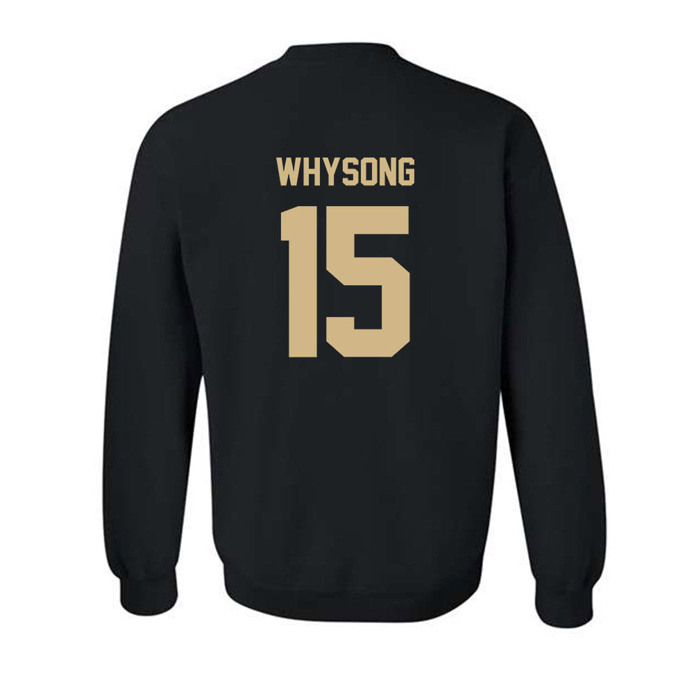 Wake Forest - NCAA Baseball : Nate Whysong - Classic Shersey Crewneck Sweatshirt-1