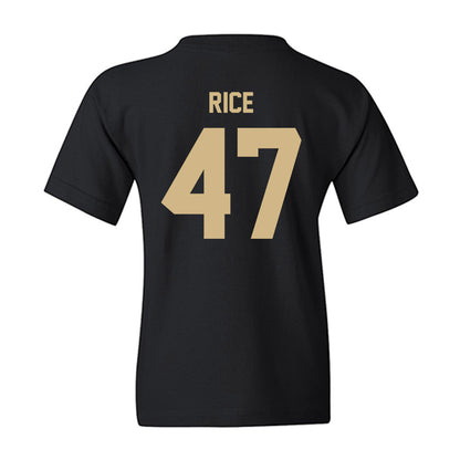 Wake Forest - NCAA Baseball : Cole Rice - Classic Shersey Youth T-Shirt-1