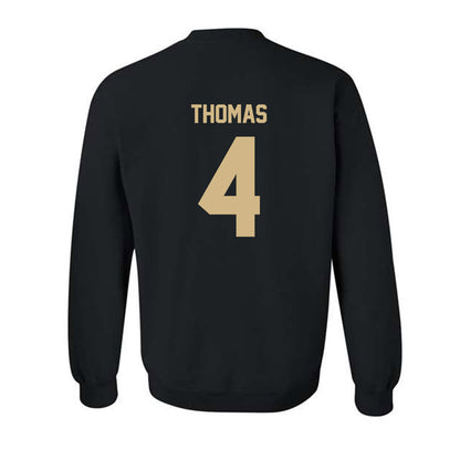 Wake Forest - NCAA Men's Soccer : Amoni Thomas - Classic Shersey Crewneck Sweatshirt