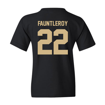 Wake Forest - NCAA Football : Kennedy Fauntleroy - Youth T-Shirt