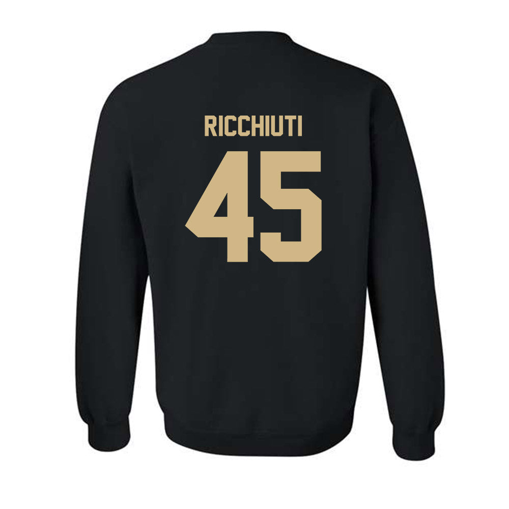 Wake Forest - NCAA Men's Basketball : Vincent Ricchiuti - Crewneck Sweatshirt