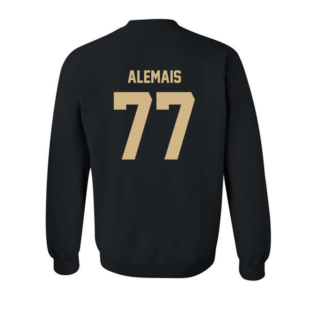 Wake Forest - NCAA Baseball : Seven Alemais - Classic Shersey Crewneck Sweatshirt-1