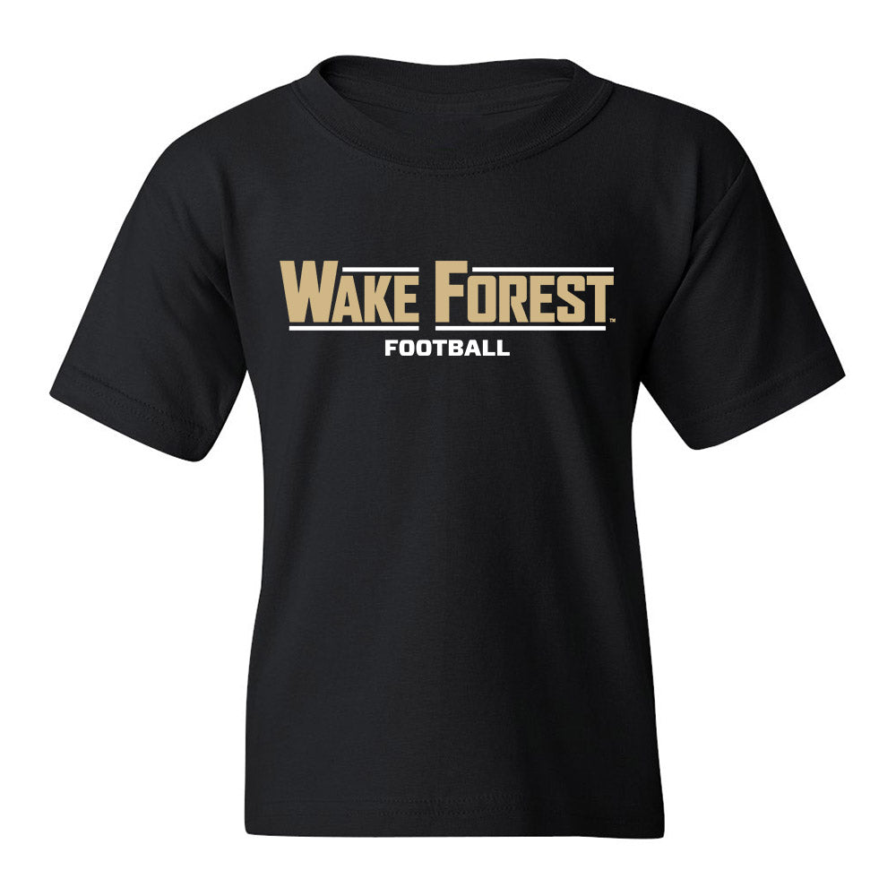 Wake Forest - NCAA Football : Tyler Black - Youth T-Shirt