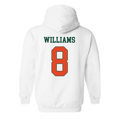 Miami - NCAA Football : Emory Williams - Classic Shersey Hooded Sweatshirt-1