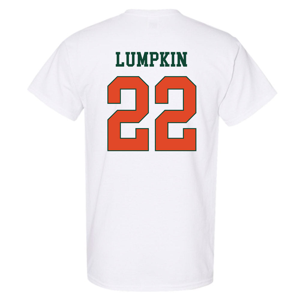 Miami - NCAA Baseball : Reese Lumpkin - Classic Shersey T-Shirt-1