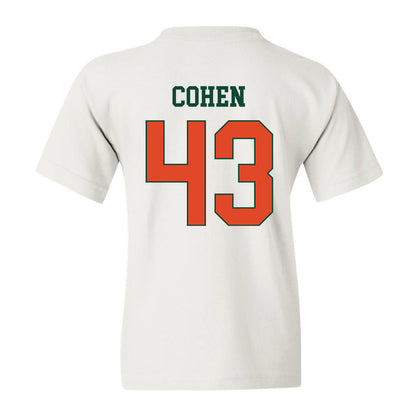 Miami - NCAA Football : Andrew Cohen - Classic Shersey Youth T-Shirt