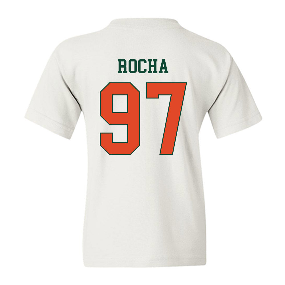 Miami - NCAA Football : Will Rocha - Classic Shersey Youth T-Shirt-1