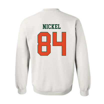 Miami - NCAA Football : Jack Nickel - Classic Shersey Crewneck Sweatshirt-1