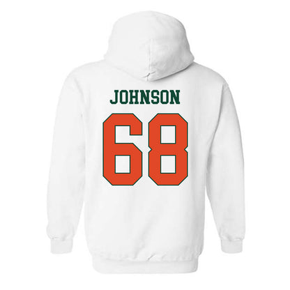 Miami - NCAA Football : Ian Johnson - Classic Shersey Hooded Sweatshirt