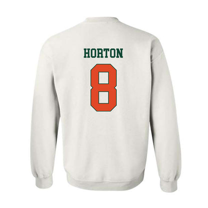 Miami - NCAA Football : Joshua Horton - Classic Shersey Crewneck Sweatshirt-1
