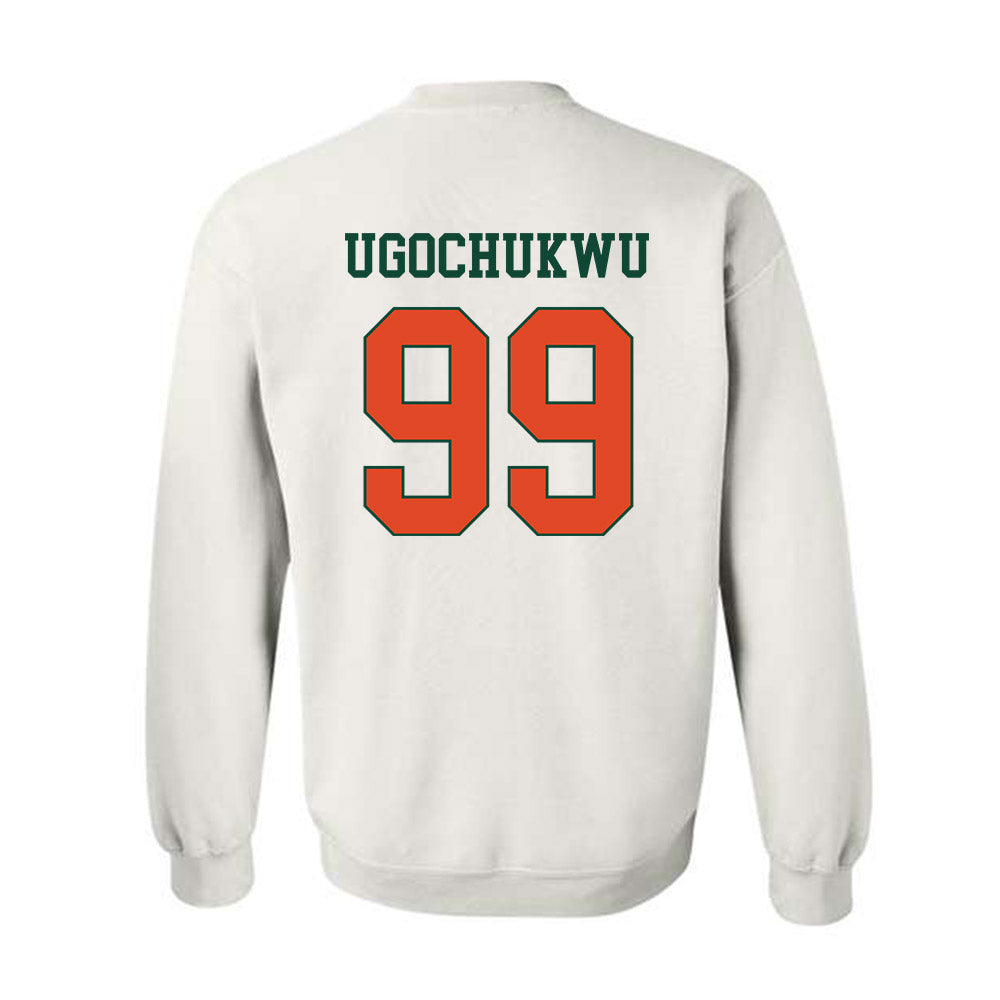 Miami - NCAA Men's Basketball : Divine-Collins Ugochukwu - Classic Shersey Crewneck Sweatshirt