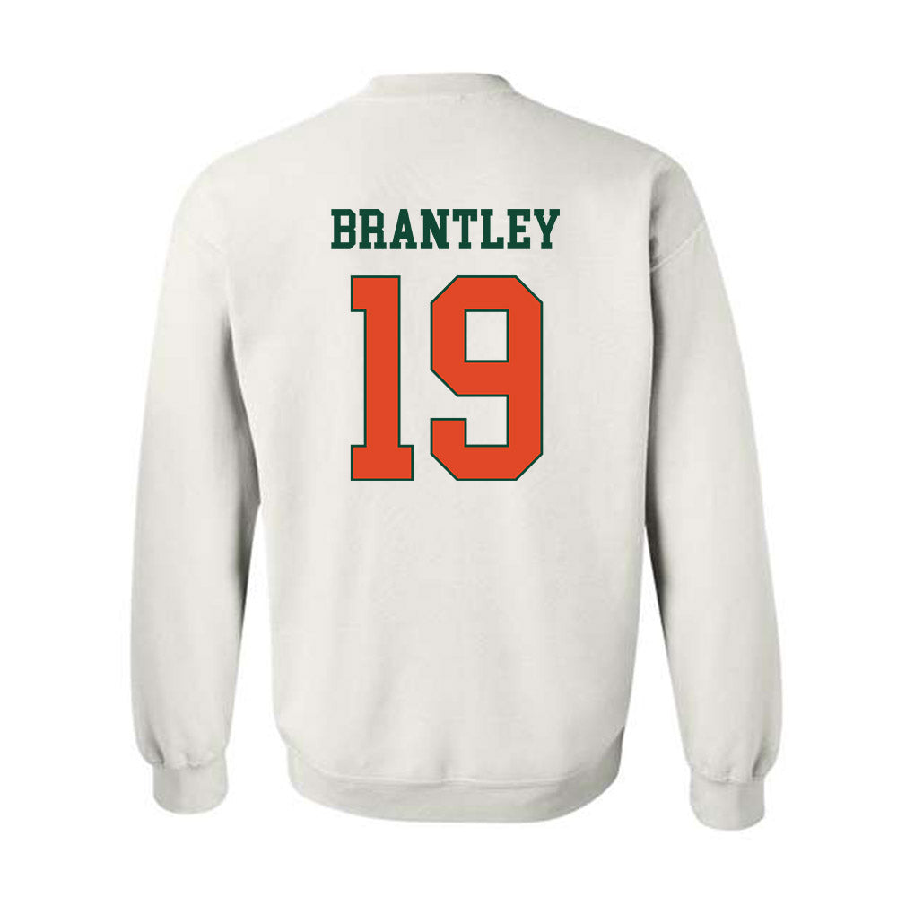Miami - NCAA Football : Charles "Chuck" Brantley - Classic Shersey Crewneck Sweatshirt-1
