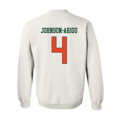 Miami - NCAA Men's Basketball : Isaiah Johnson-Arigu - Classic Shersey Crewneck Sweatshirt