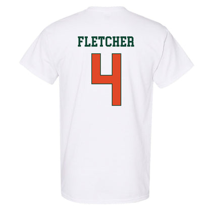 Miami - NCAA Football : Mark Fletcher - Classic Shersey T-Shirt