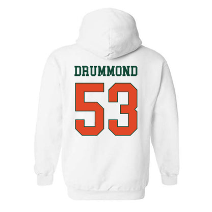 Miami - NCAA Baseball : Lj Drummond - Classic Shersey Hooded Sweatshirt-1
