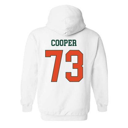Miami - NCAA Football : Anez Cooper - Classic Shersey Hooded Sweatshirt-1