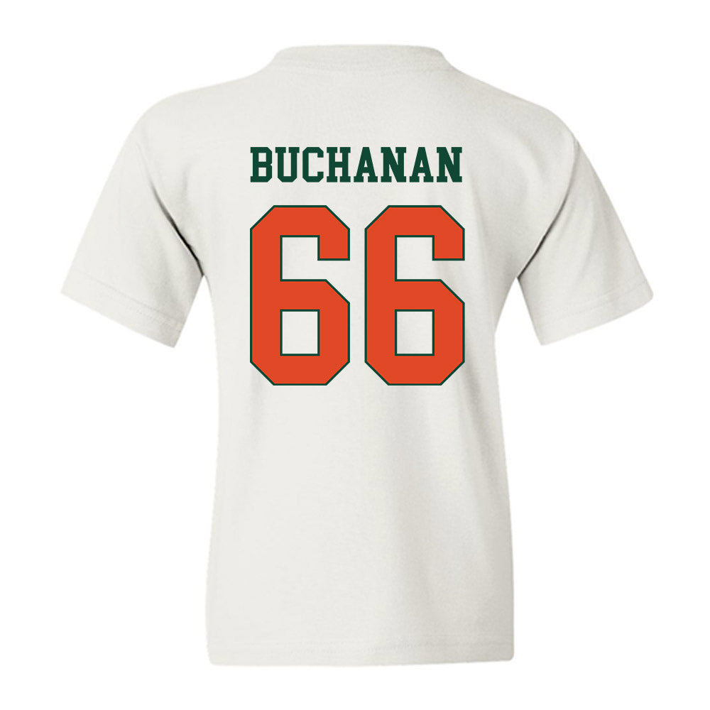 Miami - NCAA Football : Max Buchanan - Classic Shersey Youth T-Shirt-1