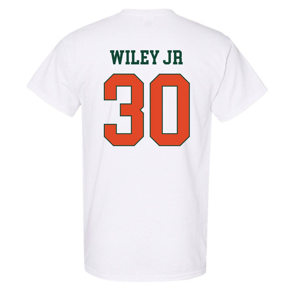 Miami - NCAA Football : Kellen Wiley Jr - Classic Shersey T-Shirt-1