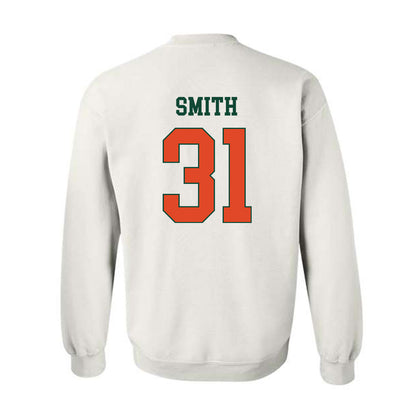 Miami - NCAA Baseball : Will Smith - Classic Shersey Crewneck Sweatshirt-1