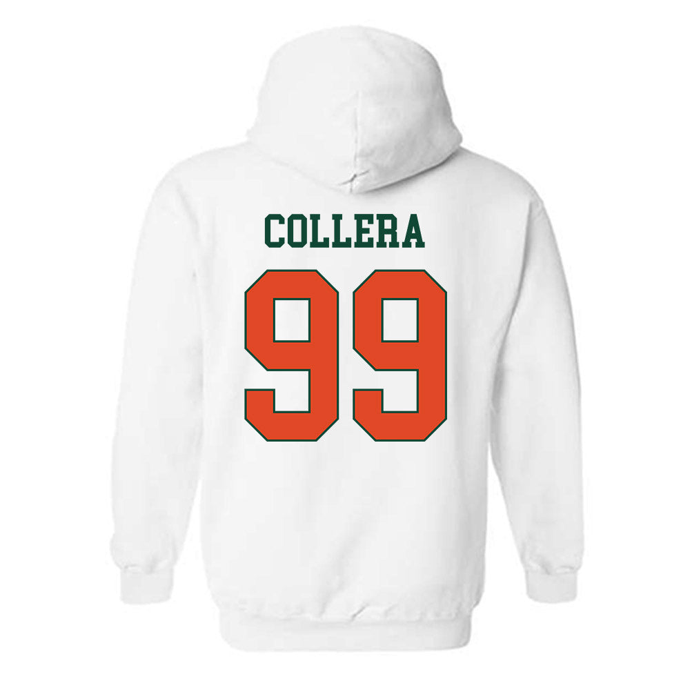 Miami - NCAA Baseball : Lazaro Collera - Classic Shersey Hooded Sweatshirt-1