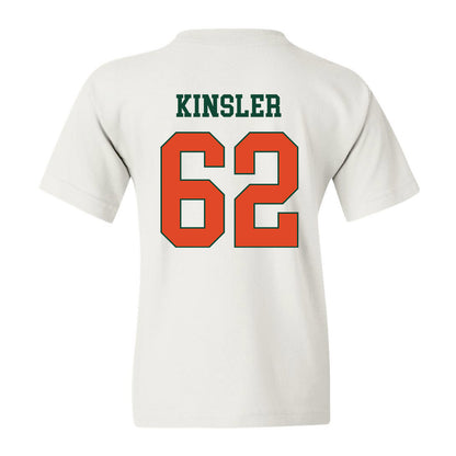 Miami - NCAA Football : Tommy Kinsler - Classic Shersey Youth T-Shirt