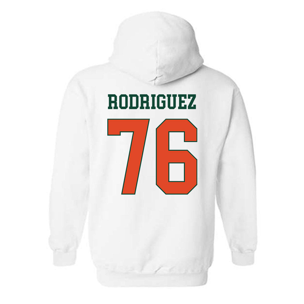 Miami - NCAA Football : Ryan Rodriguez - Classic Shersey Hooded Sweatshirt-1