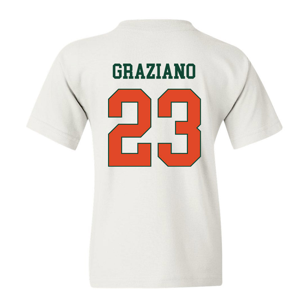 Miami - NCAA Women's Soccer : Faith Graziano - Classic Shersey Youth T-Shirt