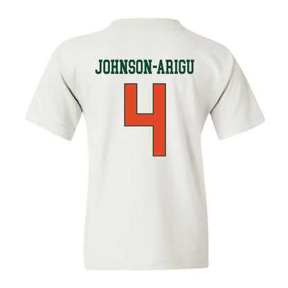 Miami - NCAA Men's Basketball : Isaiah Johnson-Arigu - Classic Shersey Youth T-Shirt