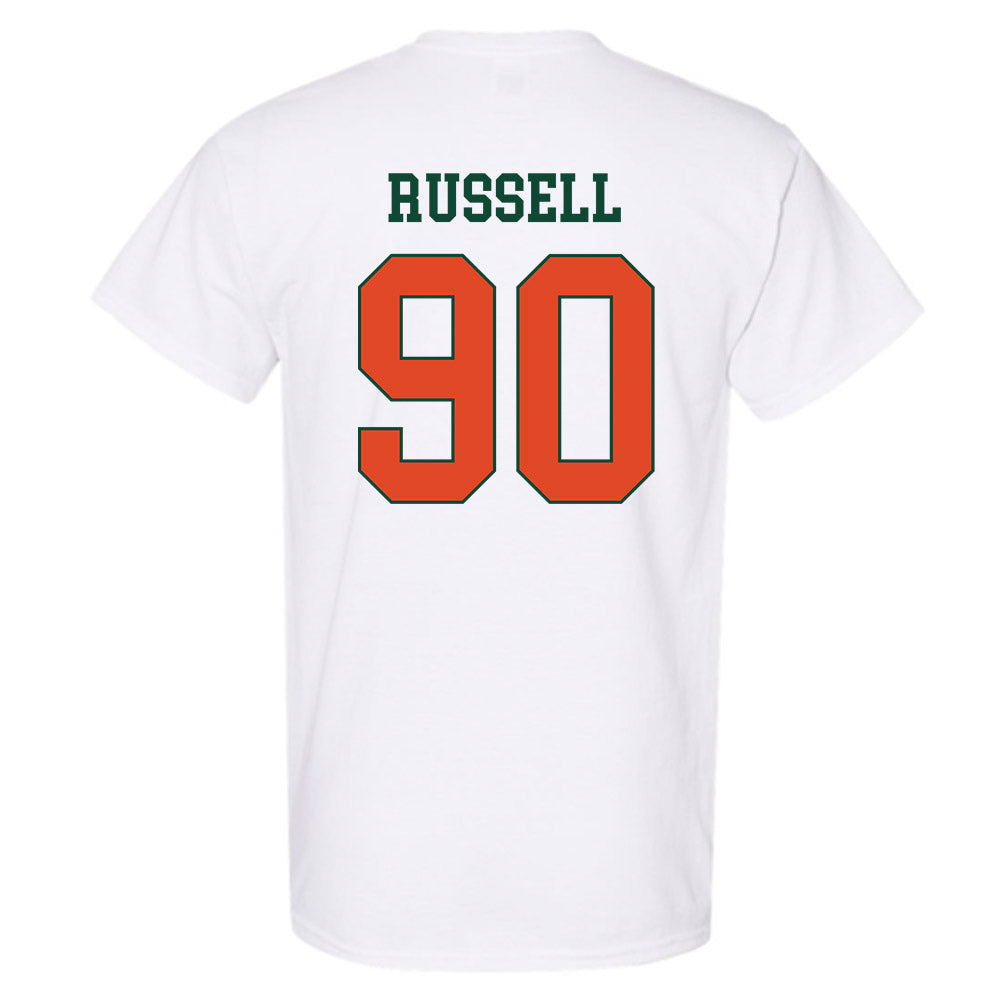 Miami - NCAA Football : Daylen Russell - Classic Shersey T-Shirt