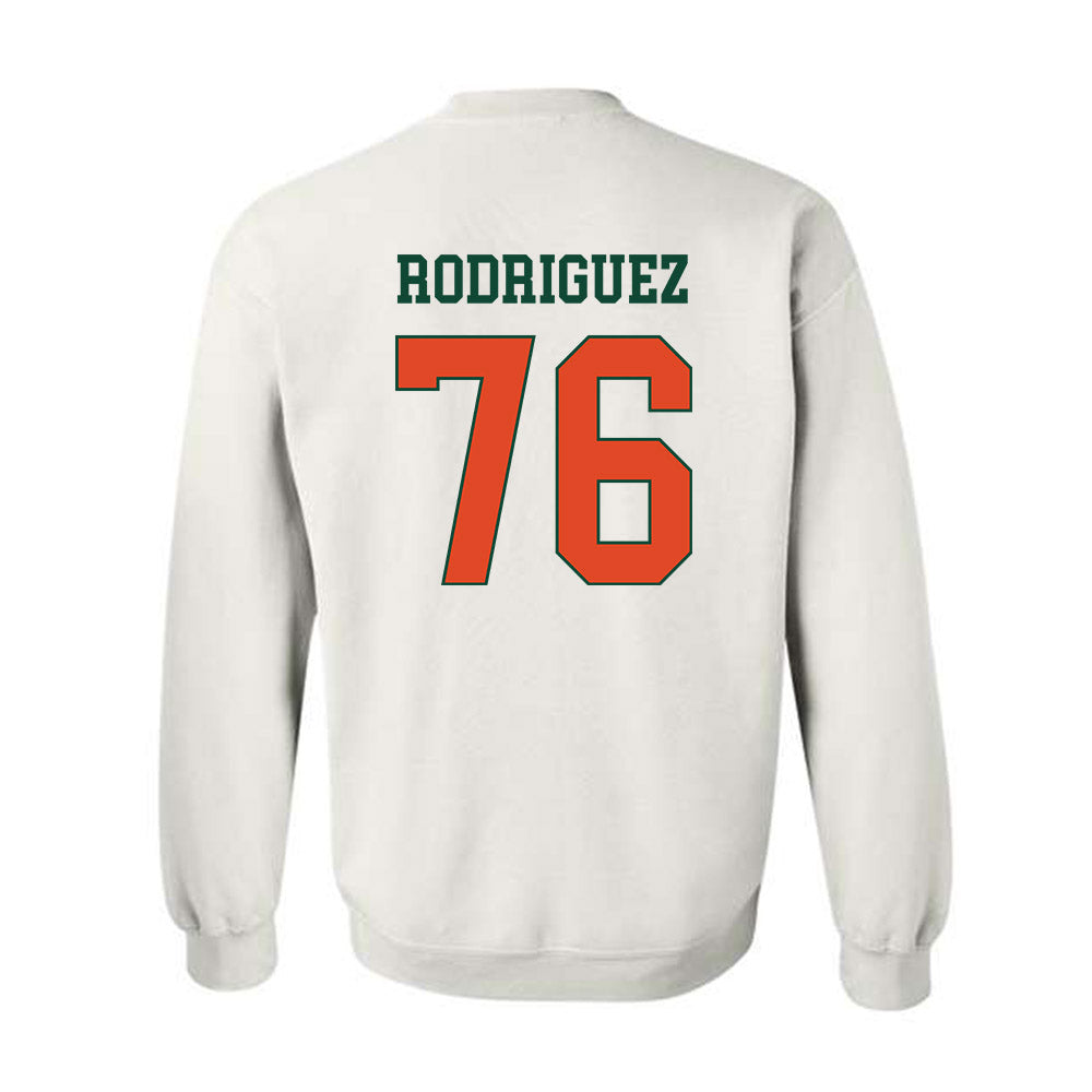 Miami - NCAA Football : Ryan Rodriguez - Classic Shersey Crewneck Sweatshirt-1