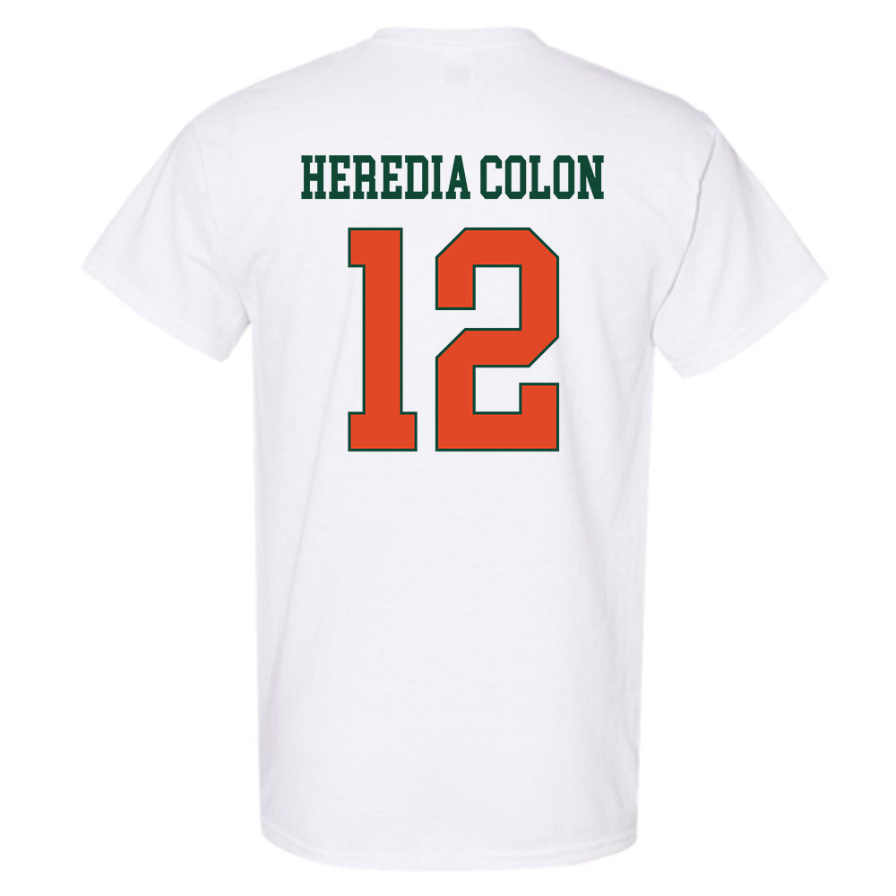 Miami - NCAA Women's Volleyball : Flormarie Heredia Colon - Classic Shersey T-Shirt-1