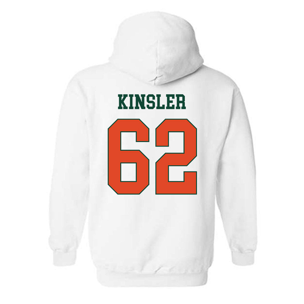 Miami - NCAA Football : Tommy Kinsler - Classic Shersey Hooded Sweatshirt